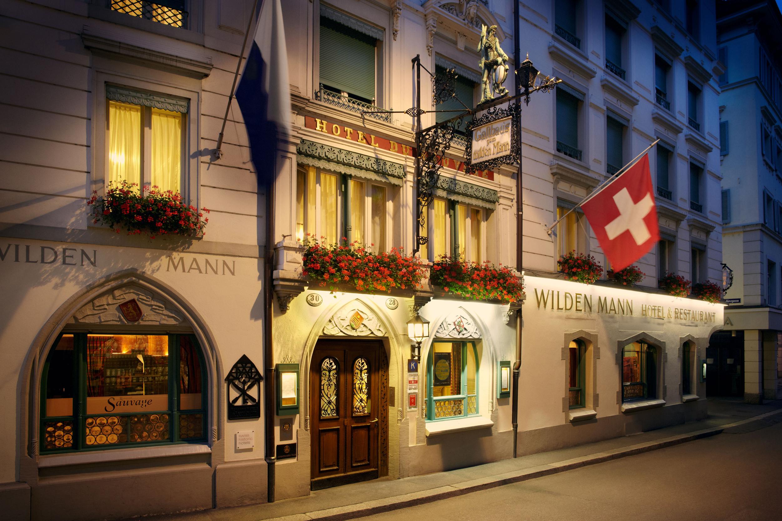 Romantik Hotel Wilden Mann Luzern Dış mekan fotoğraf