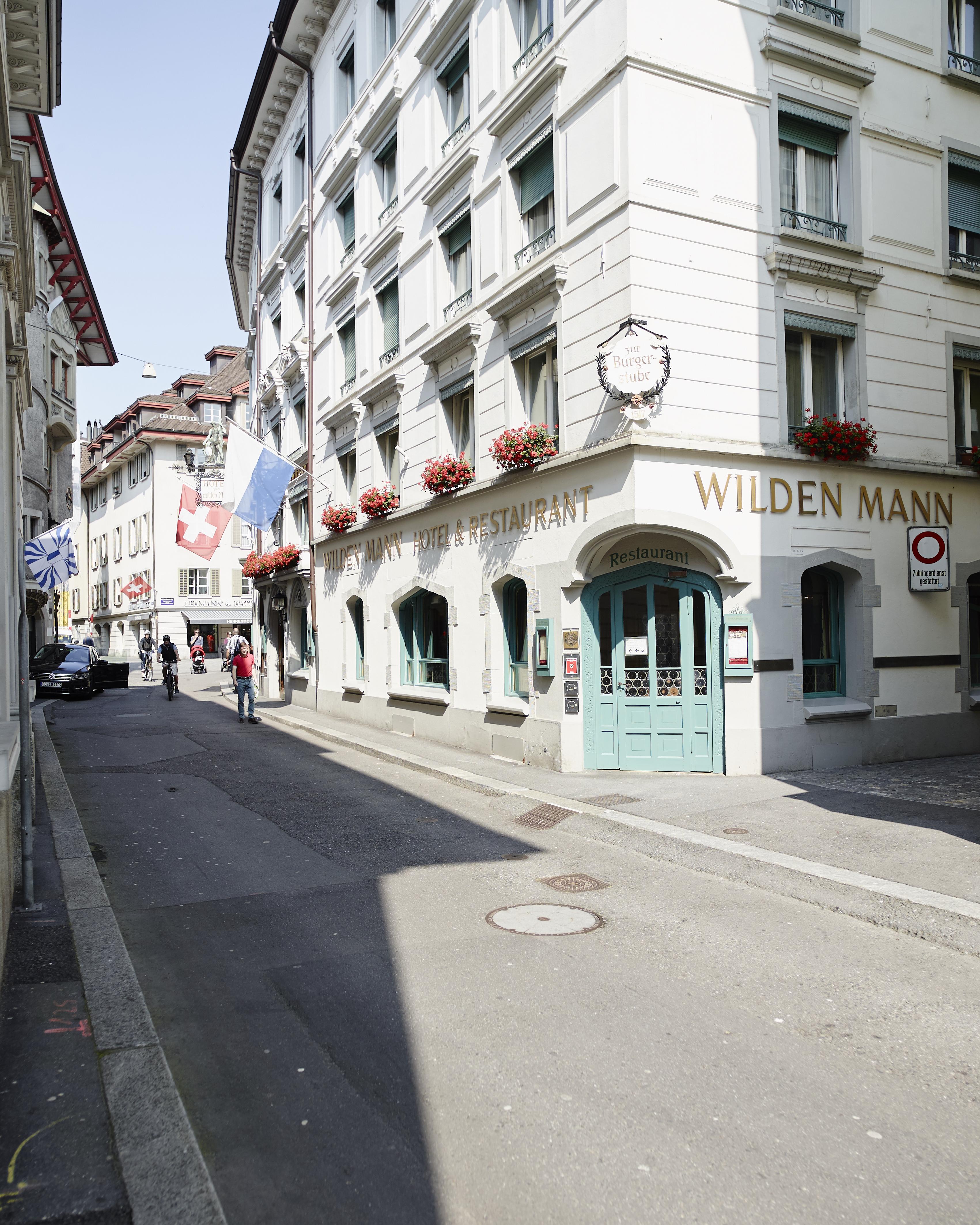 Romantik Hotel Wilden Mann Luzern Dış mekan fotoğraf